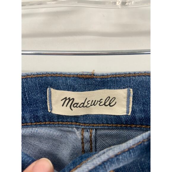 Madewell 10" High-Rise Skinny Crop Jeans in Welling Wash Summerweight Edition 23 - Picture 5 of 8